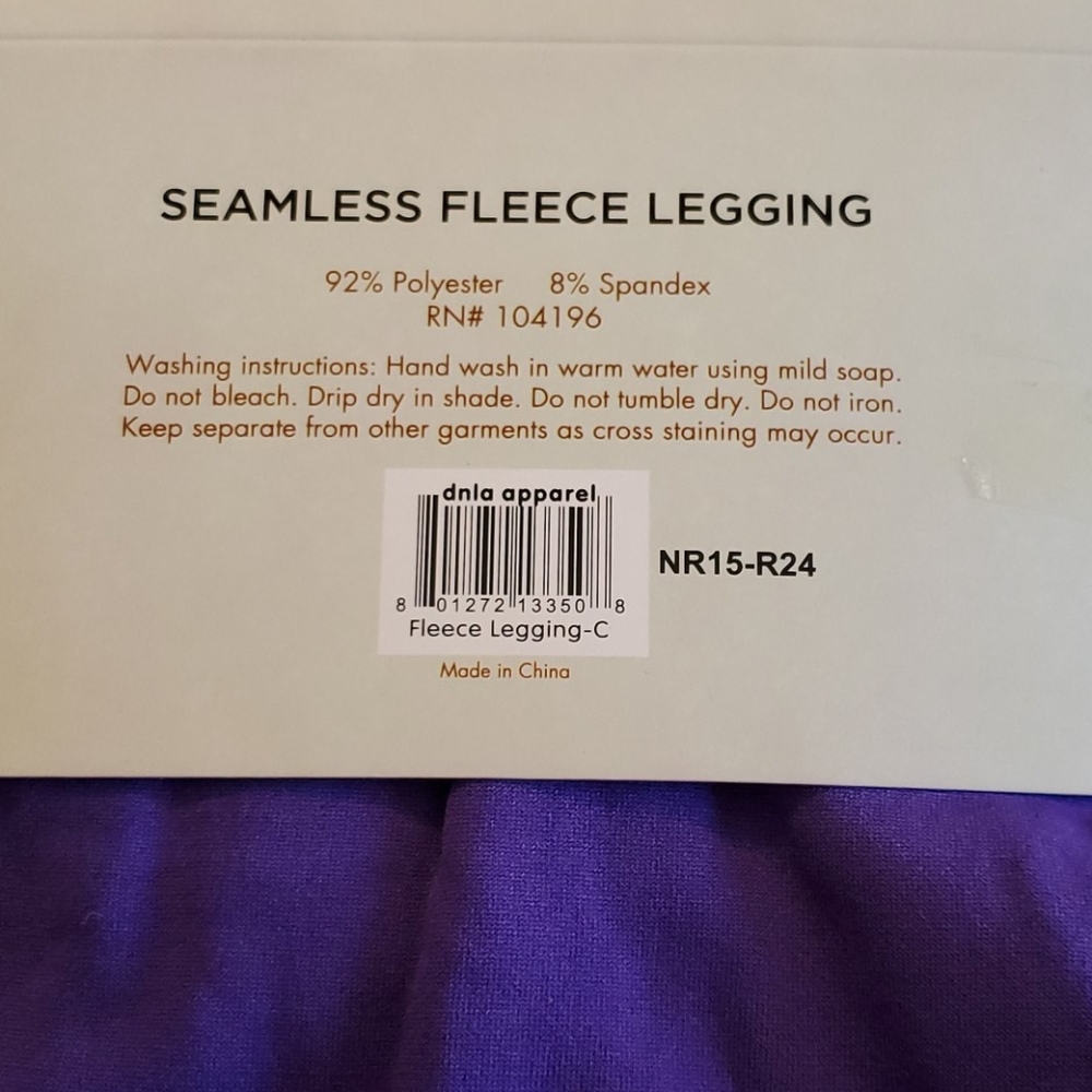 DNLA and Bobbie Brooks leggings Medium - Picture 3 of 5